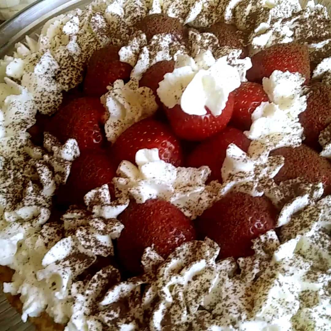 Strawberry Rose Tiramisu