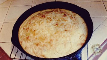 Cheesy Creamed-Corn Skillet Cornbread Recipe