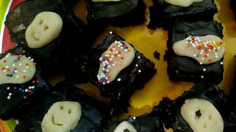 Day of the Dead Brownies