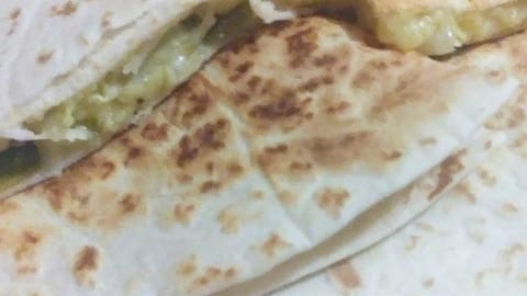 Quesadilla with Cabbage