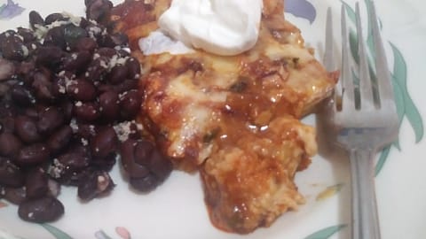 Fresh Tortilla Cheese Casserole