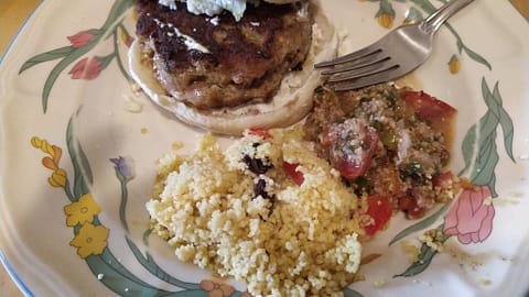 Greek Turkey Burgers