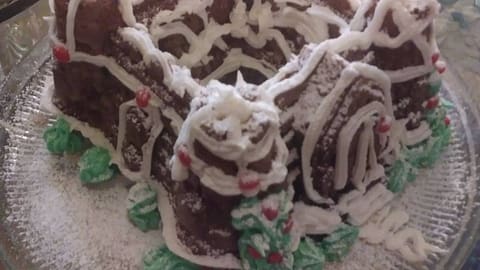 Ginger Fortress Cake