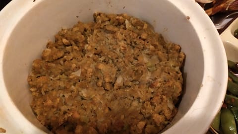Oyster Cornbread Dressing