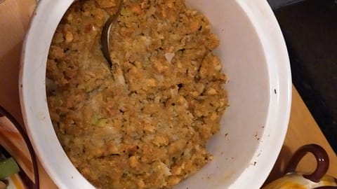 Oyster Cornbread Dressing