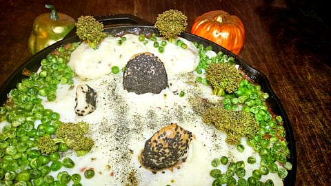 Grave Digger Pie Served