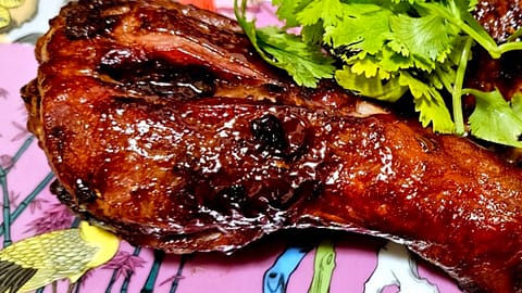 Asian Marinated Roasted Turkey Featured
