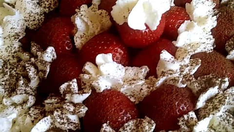 Strawberry Rose Tiramisu