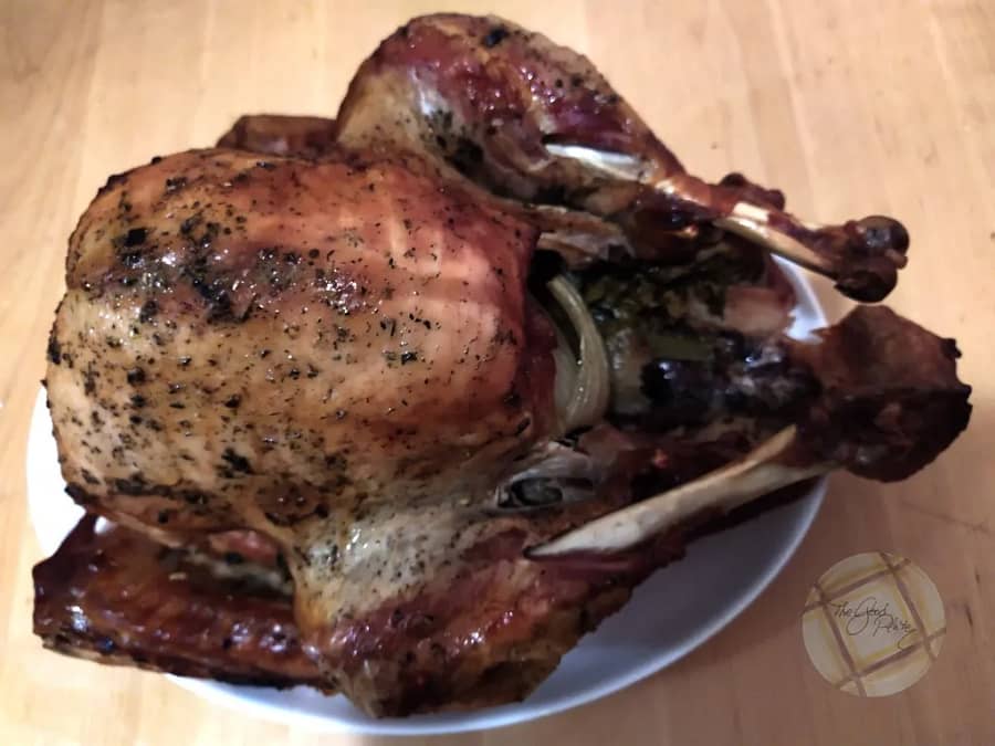 Roast Turkey fresh from the Nesco Roaster Oven
