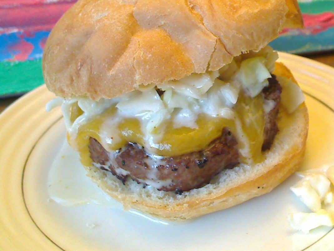 The Perfect Hamburger on a Weber Kettle Grill
