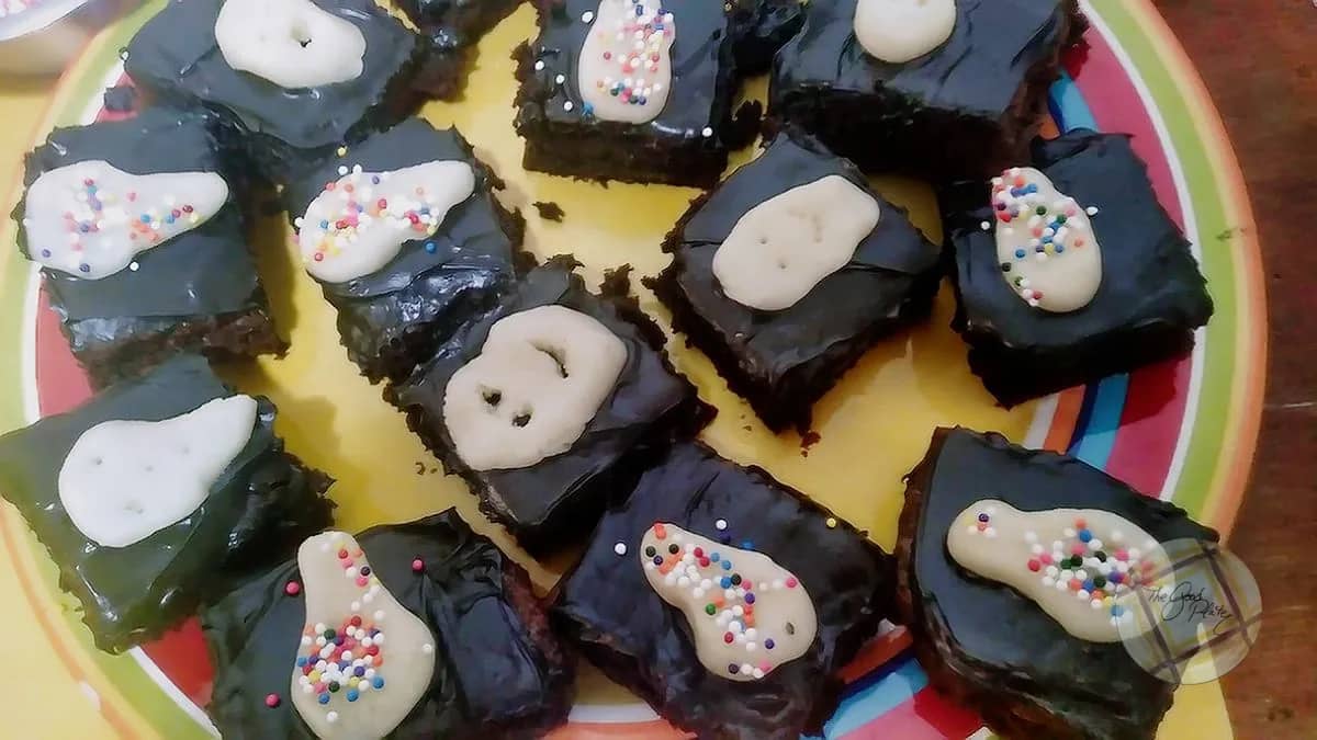 dia de los muertos brownie bites - Bake Love Give