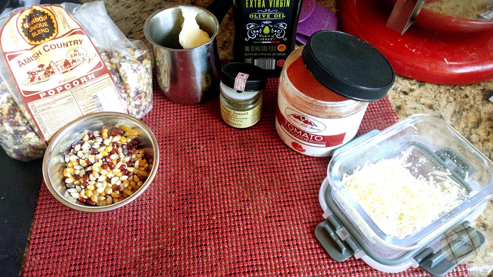 Pizza-Flavored Stovetop Popcorn - The Good Plate