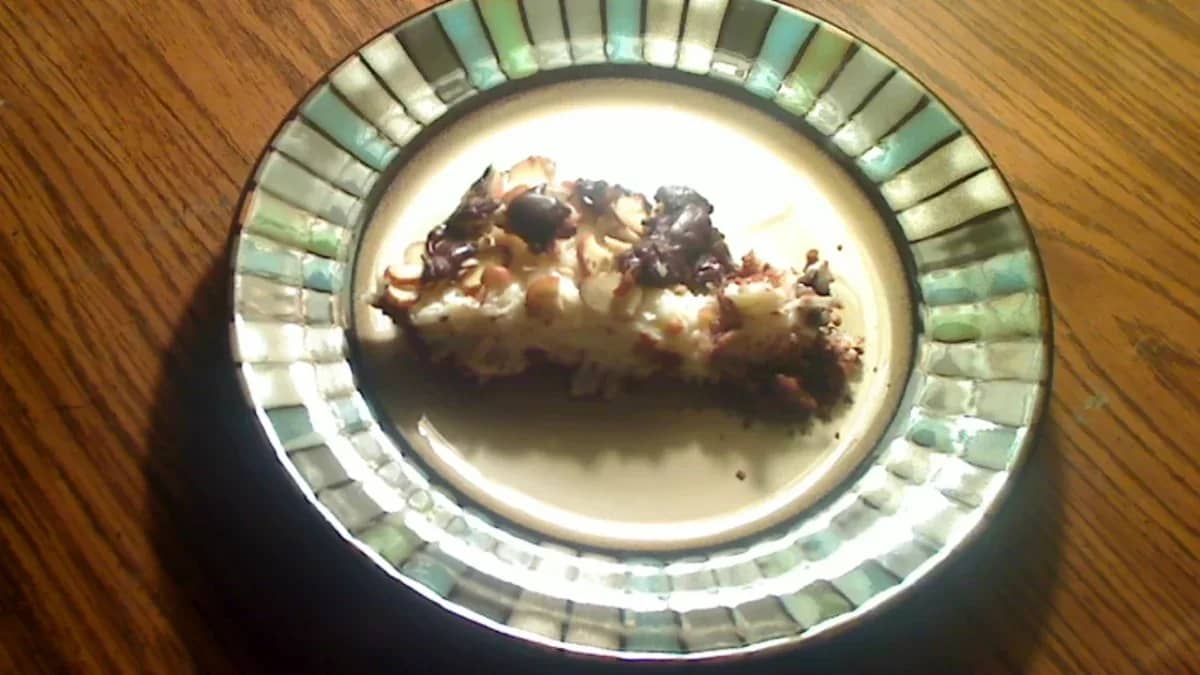Slice of Almond Joy Coconut Cream Pie Almond Joy Coconut Cream Pie