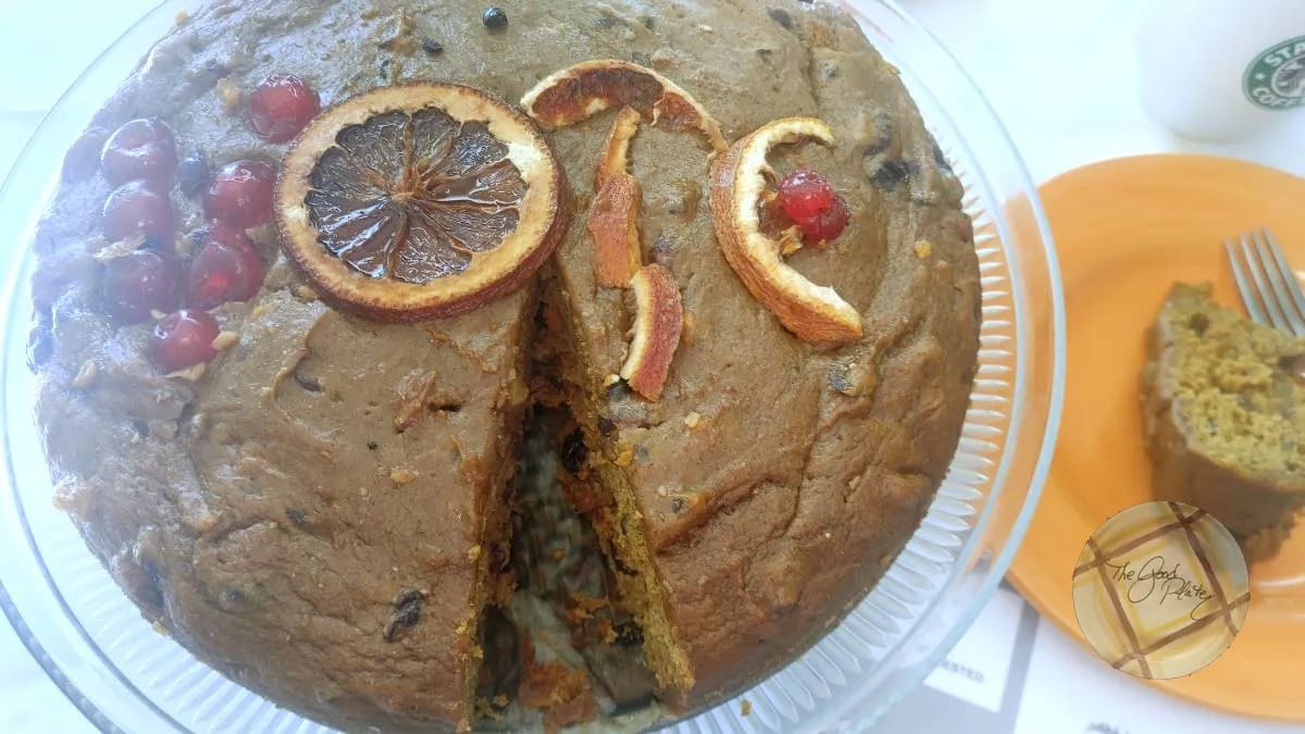 Pumpkin Spice Sourdough Election Day Cake